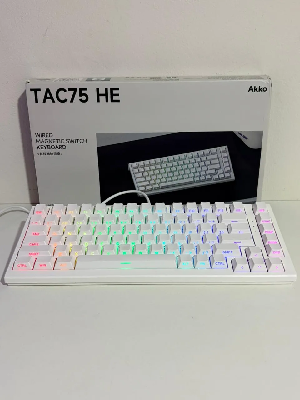 Teclado Akko TAC75 HE Magnetic Switch Keyboard