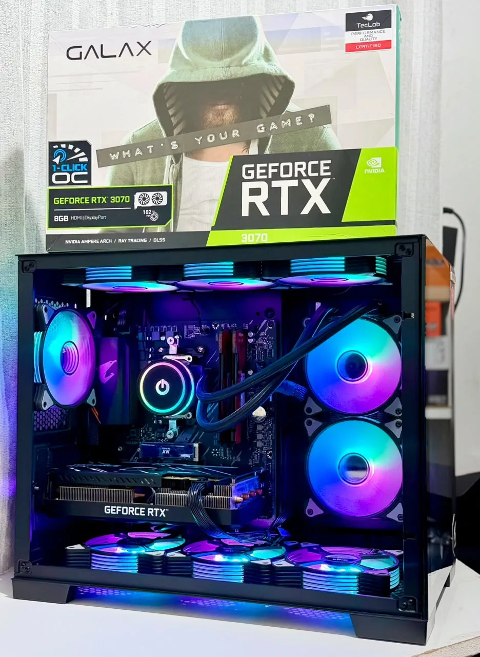 PC Gamer Ryzen 7 5700x3d + 32GBS + RTX