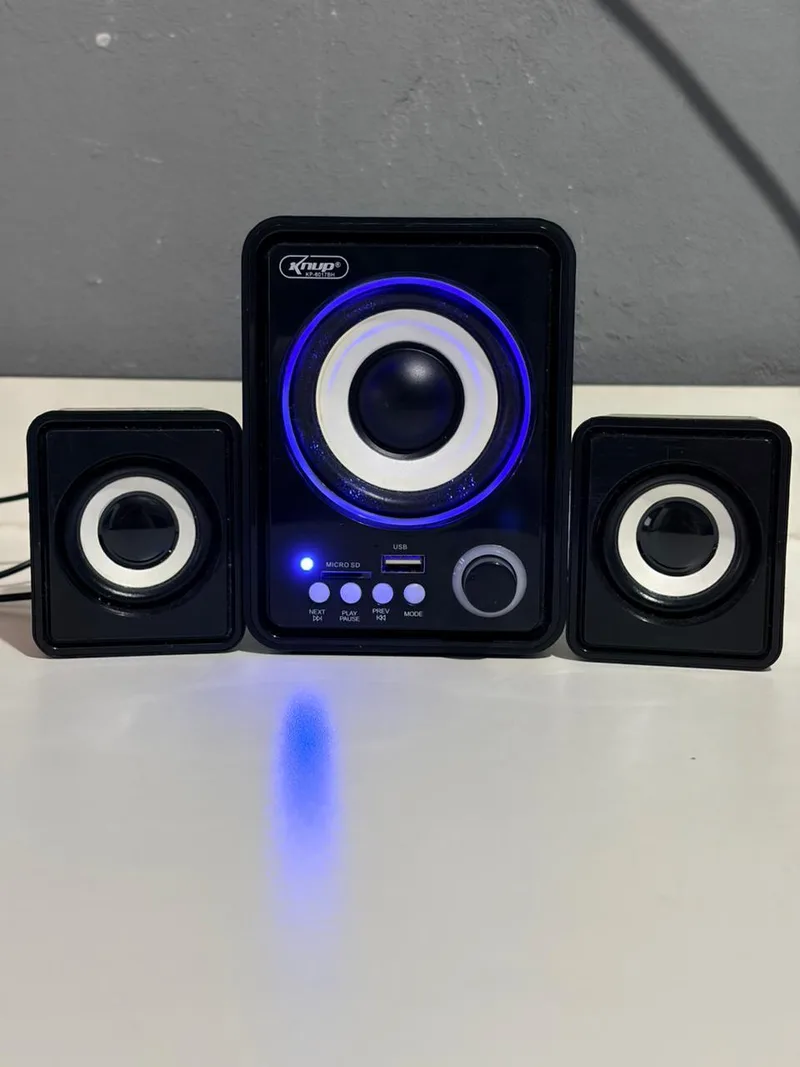 Caixa de Som Knup KP-6017BH