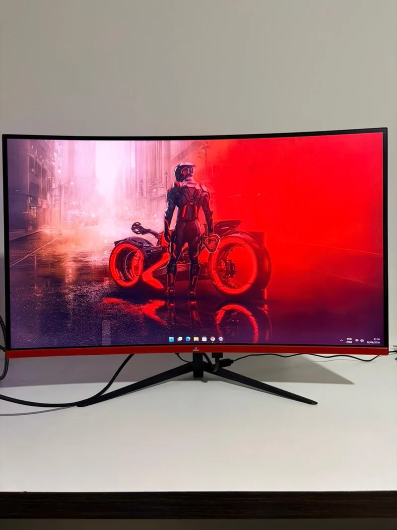 Monitor Gamer Curvo Concórdia 27" 75Hz CZ270F75 HDMI
