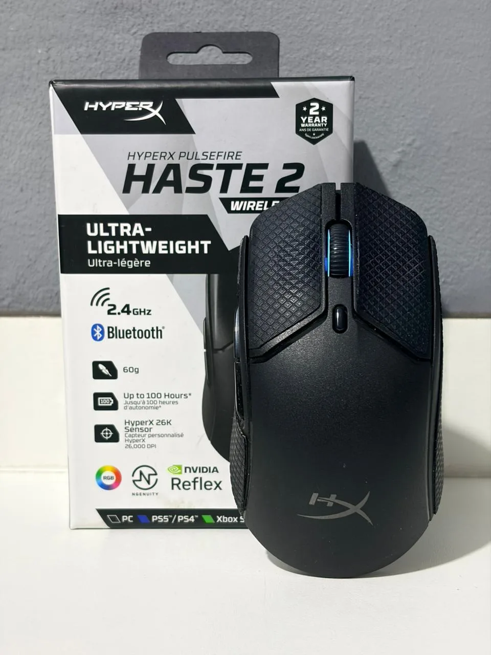 Mouse HyperX Pulsefire Haste 2 6N0B0AA