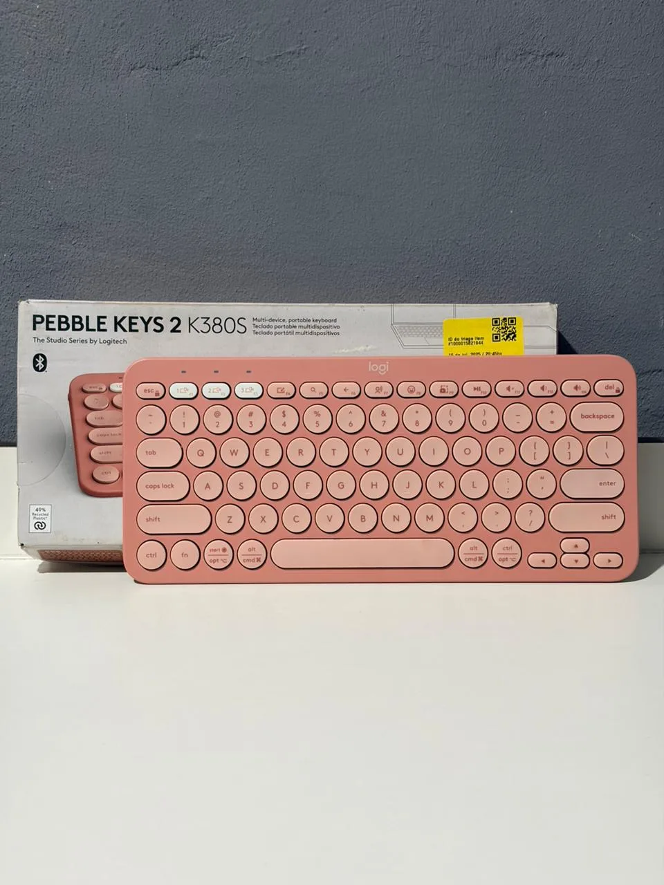 Teclado Logitech Pebble Keys 2 K380S Membrana