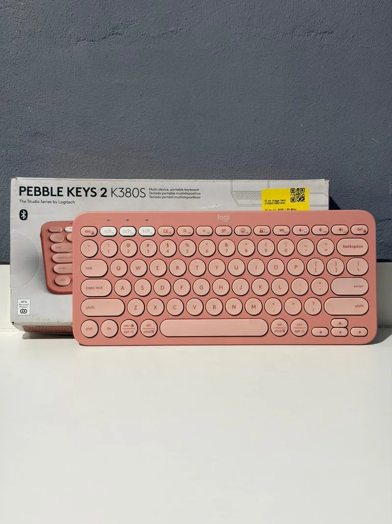 Teclado Logitech Pebble Keys 2 K380S Membrana