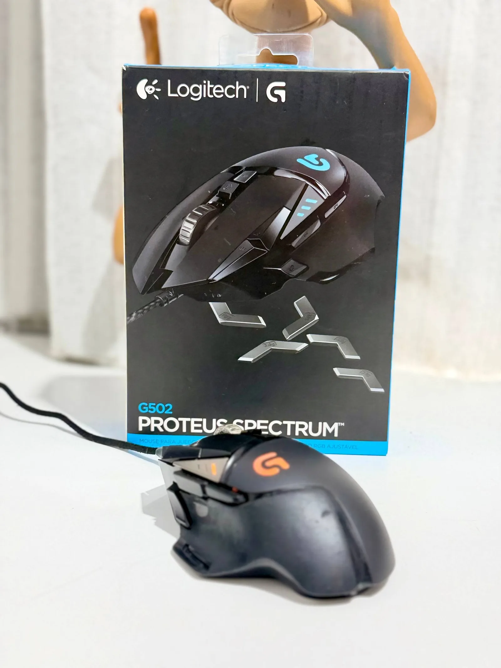 Mouse Logitech Proteus Spectrun G502